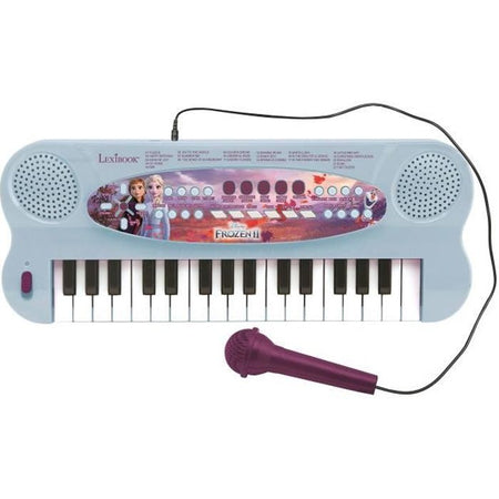 LEXIBOOK - Frozen II - Tastiera elettronica con microfono (32 tasti)