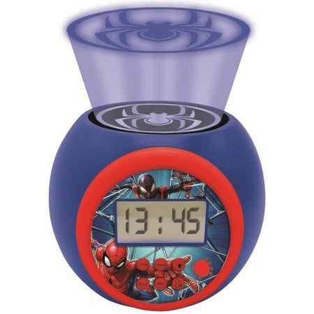 SPIDER-MAN Sveglia con funzione timer proiettore LEXIBOOK