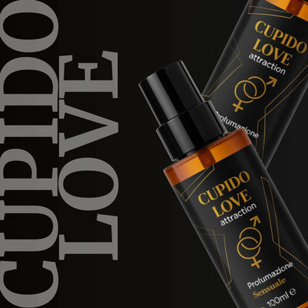 Cupido love - profumo attrattivo feromonico uomo da 100ml, fragranza fresca per attrazione e sicurezza personale, con feromoni naturali per aumentare l'attrattiva e la connessione tra le persone