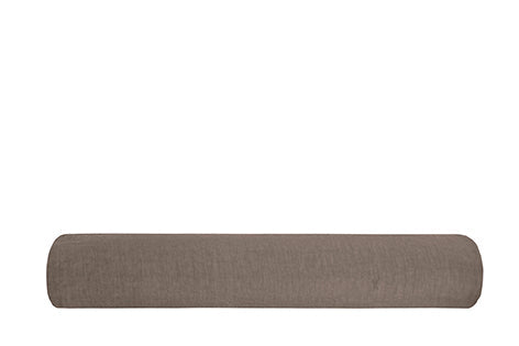 Lenzuolo sotto con angoli in puro lino stonewashed Tortora