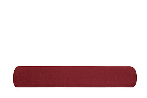 Lenzuolo sotto con angoli in puro lino stonewashed Bordeaux