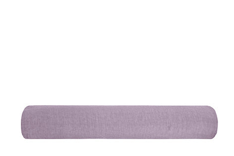 Lenzuolo sotto con angoli in puro lino stonewashed Lilla