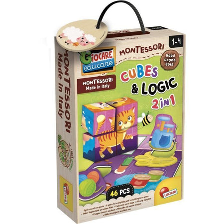 Gioco in legno per animali e logica - LISCIANI - Destrezza e osservazione