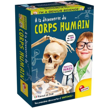 Scoperta del corpo umano - Kit scientifico - SONO UN GENIO TASCABILE - Modello 3D