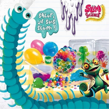 Squish - Kit scientifico - SLUMI SCIENCE - Vari componenti, ricette illustrate