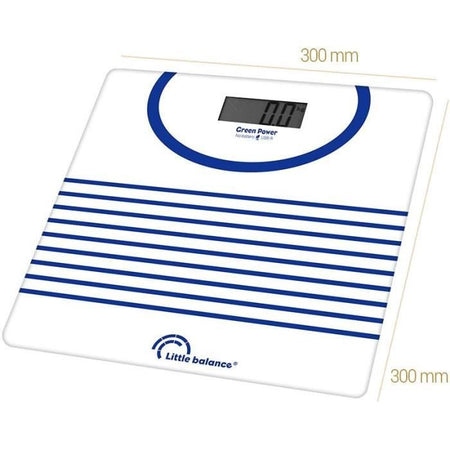 Bilancia pesapersone - LITTLE BALANCE - 8655 - Riparabile tramite USB - 180 kg / 100 g - Mariniere