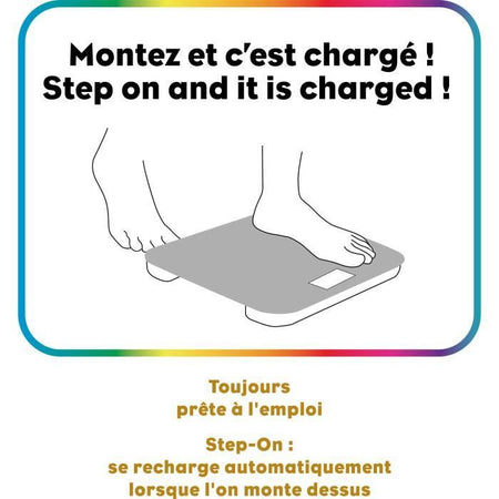 Bilancia da bagno - LITTLE BALANCE - Automatic Kinetic - Bambù