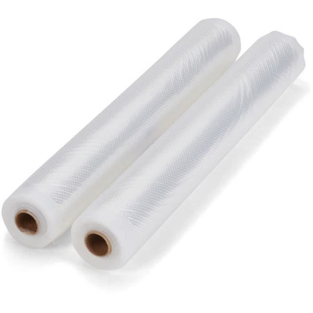 Set 2 rotoli sottovuoto universali - LIVOO - DOM505 - 2 rotoli - 28 cm x 3 m - Compatibili con macchine universali