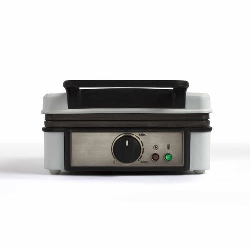 Piastra per waffle con termostato regolabile - LIVOO - DOP206 - 1200W - 2 waffle - Antiaderente - Superficie 14,5 x 17,5 cm - Spie luminose