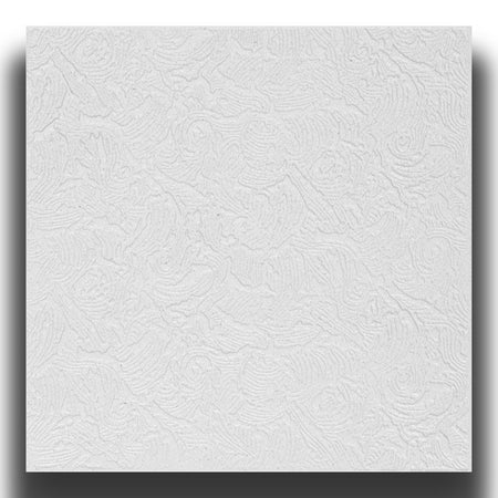 10 o 20mq (40 oppure 80 pezzi) di pannello decorativo a soffitto in polistirene compatto 50x50cm (spess. 1cm) LIZBONA - Eternal Parquet