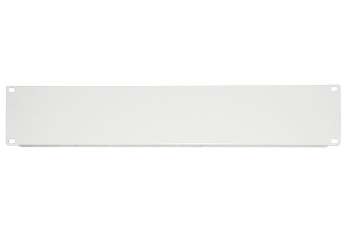 Pannello Cieco 2 Unita' Per Armadi Rack 19 Grigio Viti Incluse