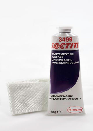 LOCTITE 3499 Echapnet Kit di riparazione dello scarico - Senza amianto - Bianco - 130 g