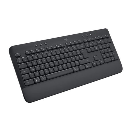 Logitech - tastiera wireless - ergonomico completo con -headset -signature k650 - grafite
