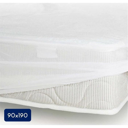 Coprimaterasso - 90 x 190 cm x 25 x m - 100% cotone - 170 G/M2 - LOVELY HOME
