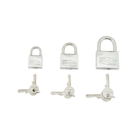 Lucchetto Inox Arco Corto Mm.50