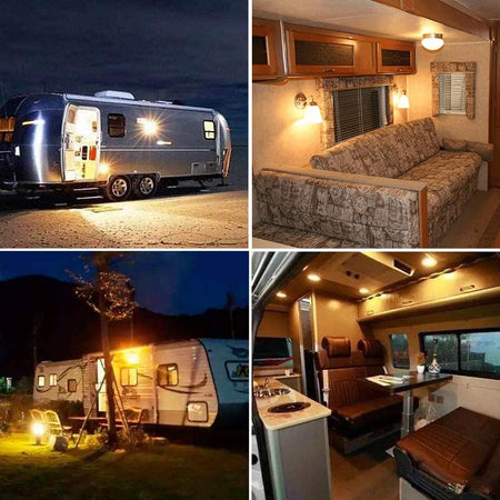 Lampada E14 LED AC12-20V DC 12-30V 2,5W RESA 25W 48SMD 2835 Bianco Caldo 3500K Camper Barca Vetrina Cucina