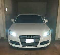 Coppia Luci Diurne Posizione Effetto LED P21W BA15S No Error per Audi TT 8J