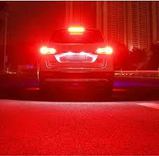 COPPIA LAMPADINE LED CON VENTOLA CANBUS NO ERRORE P21/5W 1157 BAY15D DOPPIO FILAMENTO ROSSO STOP