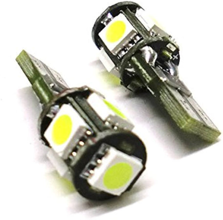 COPPIA LUCI TARGA 5 LED T10 W5W CANBUS 100% NO ERROR ALFA ROMEO 159 BRERA