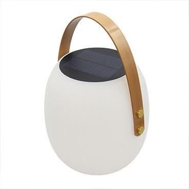 Lampada solare portatile - LUMISKY - JIMMY - LED bianco - H34 cm - Porta di ricarica USB