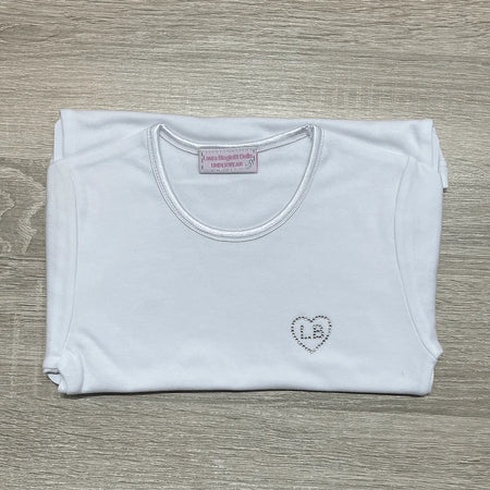 Laura Biagiotti Maglietta intima Maniche Corte da bimba in caldo cotone 98113 S60 - Passarelli Biancheria