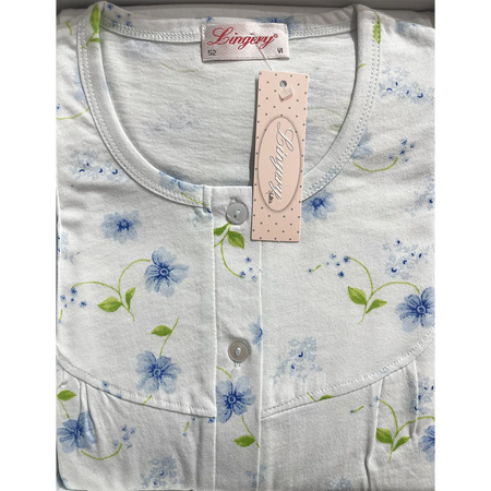 Lingery Pigiama in Cotone Jersey da Donna Aperto Avanti S27