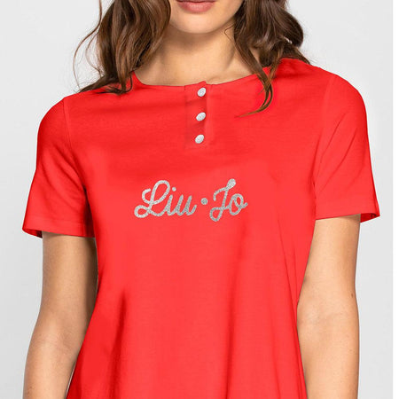 Liu Jo Pigiama Estivo da Donna Maniche Corte e Pantaloncino DL0140 S70 - Passarelli Biancheria