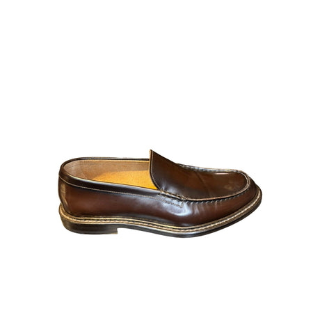 DOUCAL'S mocassini uomo doucal's - mocassino liscio (cu) horse ebano +f.do t.moro - marrone da uomo