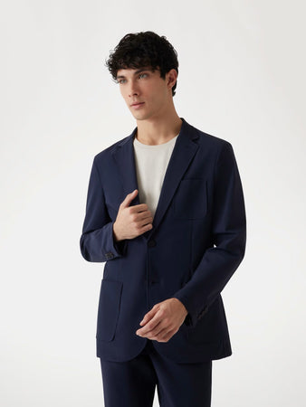 Guess giacca uomo tyron blazer monopetto