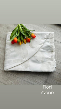 Copriletto Matrimoniale Alexander Tuscany Home Fiori – Jacquard 260x260 cm