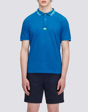 Sundek polo uomo in piquet combinato