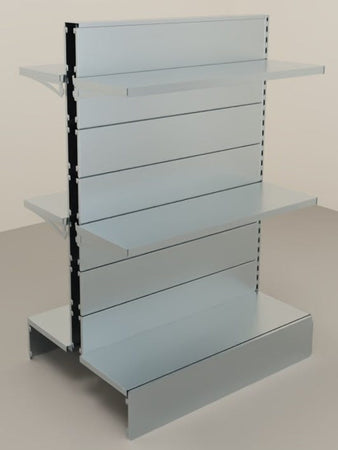 Modulo aggiuntivo scaffalatura zincata di cm. 100x40x140h