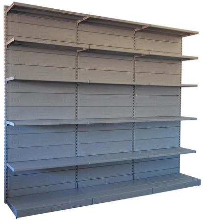 Modulo aggiuntivo scaffale per negozio abbigliamento di cm. 45x40x250h