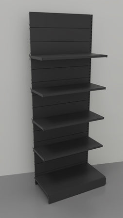 Modulo continuativo scaffale a parete da negozio di cm. 100x60x250h