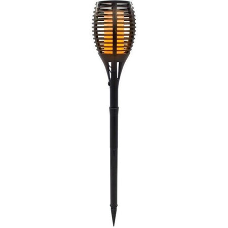 LUMI GARDEN Torcia solare Maity Sun - Effetto fiamma - LED - H 80 cm - Bianco caldo