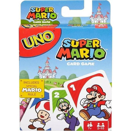 Uno - Uno Super Mario Bros - Gioco di carte - Età 7