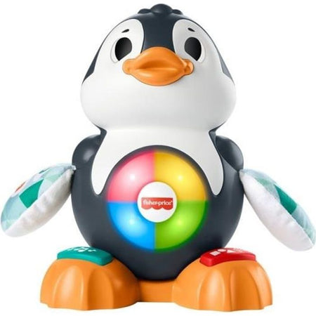 Fisher-Price - Valentine the Penguin Linkimals, giocattolo musicale con luci, movimenti e canti - Gioco per l'apprendimento precoce - Dai 9 mesi