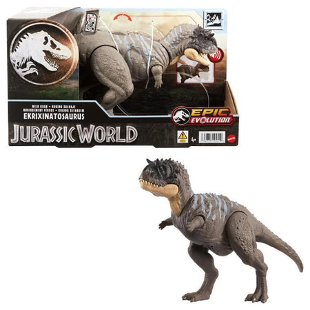 SUONO EKRIXINATOSAURUS - MATTEL - HTK70 - DINOSAURO JURASSIC WORLD