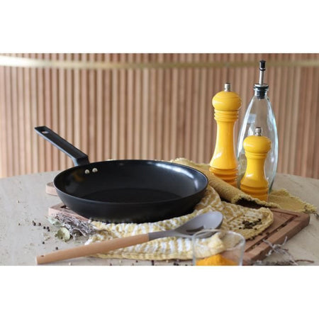 Padella - MENASTYL - 6020638 - Alluminio forgiato - 28 cm - Nero - Adatta a tutti i piani cottura, anche a induzione