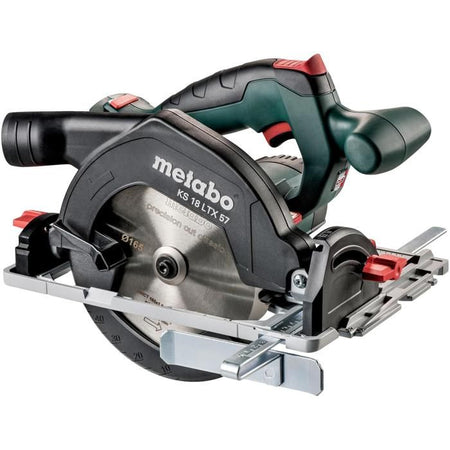 Sega circolare portatile a batteria - METABO - KS 18 LTX 57 - 18 V - MetaBOX 340