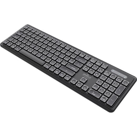 Tastiera wireless ecologica - MOBILITY - USB-A - Nera