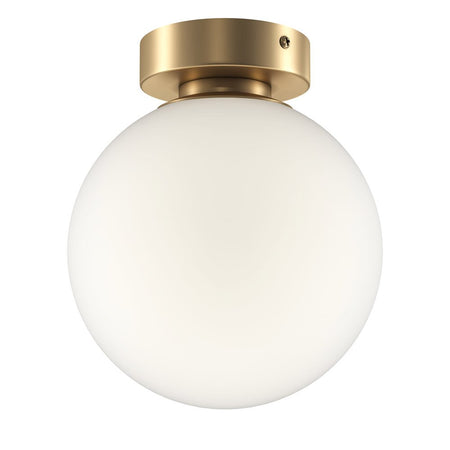 Applique Contemporanea Basic Form Media In Metallo Colore Oro 1 Luce