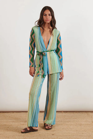 MOKI-B | Giacca kimono con cintura