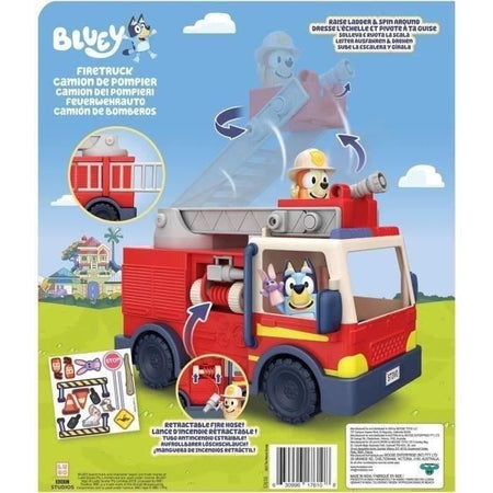 Veicoli in miniatura - MOOSE TOYS - Camion dei pompieri di Bluey