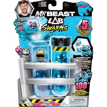Statuette in miniatura - MrBeast Lab Swarms - 5 modelli casuali, 2,5 cm, oltre 100 da collezionare