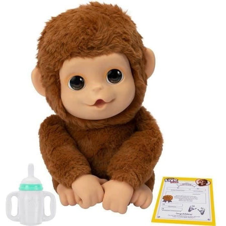 My Baby Monkey - MOOSE TOYS - LITTLE LIVE PETS - Scimmietta interattiva con accessori