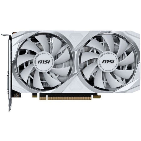 Scheda grafica - MSI - VENTUS RTX 3050 2X XS WHITE 8G OC NVIDIA GeForce RTX 3050 8 GB GDDR6