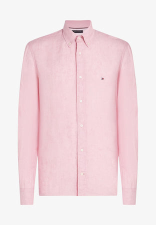 Tommy Hilfiger CAMICIA PIGMENT DYED LI SOLID RF SHIRT da uomo