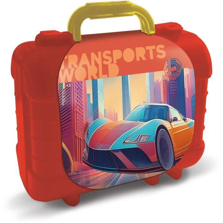 Set da viaggio - MULTIPRINT - 42930 - 5 timbri da trasporto, 10 matite