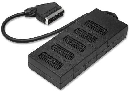 Multipresa Scart 5 Posti Video